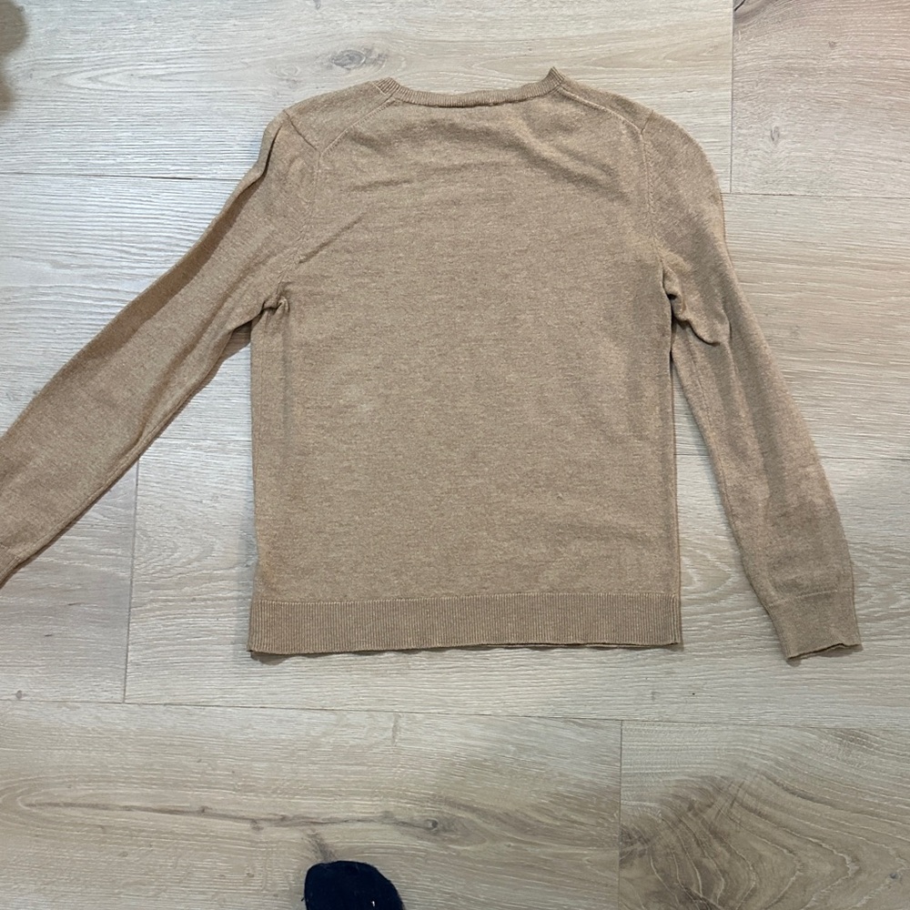 Riley & Rae Tan Crew Neck Sweater - Picture 3 of 3